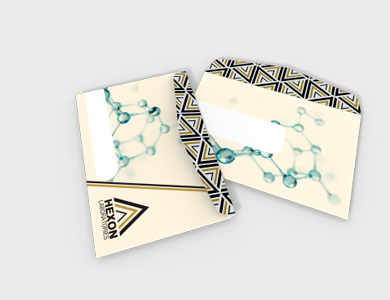 Envelope Carta Pequeno Sulfite 90g Sem Verniz 16x11,3cm - 4x0 - 10 unid